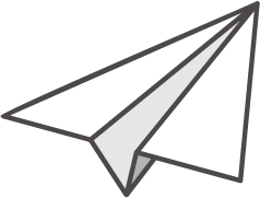 紙飛行機のイメージ画像