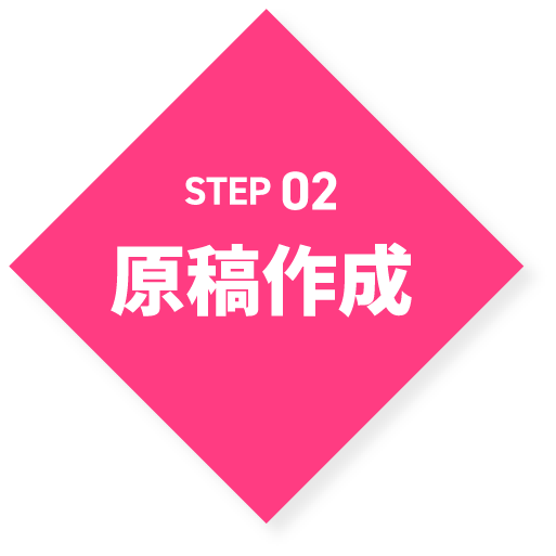 STEP02:原稿作成
